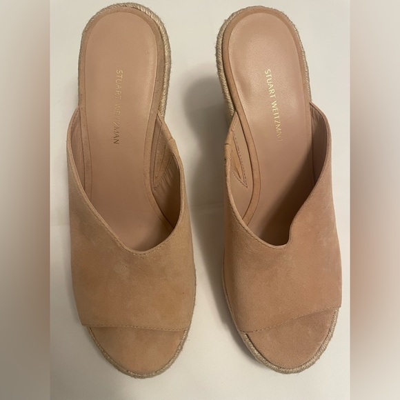 Stuart Weitzman wedge mules - Picture 1 of 4